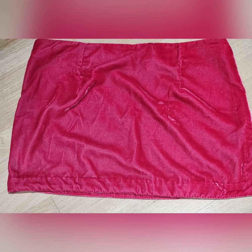 Free People Annalise Velvet Mini Skirt Size 6 NWT